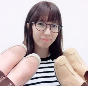 歩きやすい、履きやすい、ぴったりフィット感、軽い、可愛い！モダラディアン我が社の靴、大好きです！